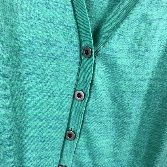 Cabi Green Button Cardigan Sweater Top - Picture 6 of 11